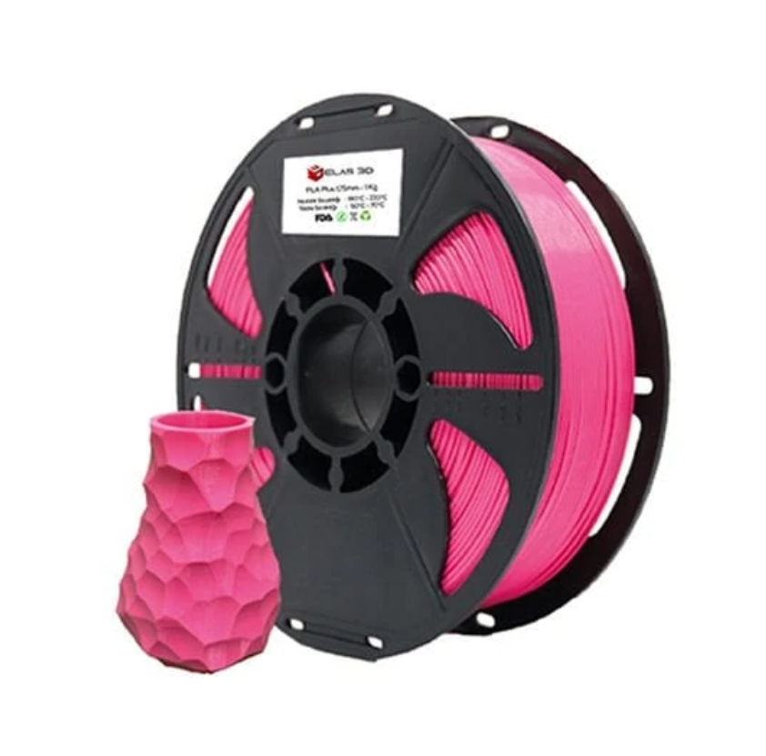 Elas 1.75mm Pembe PLA Plus Filament
