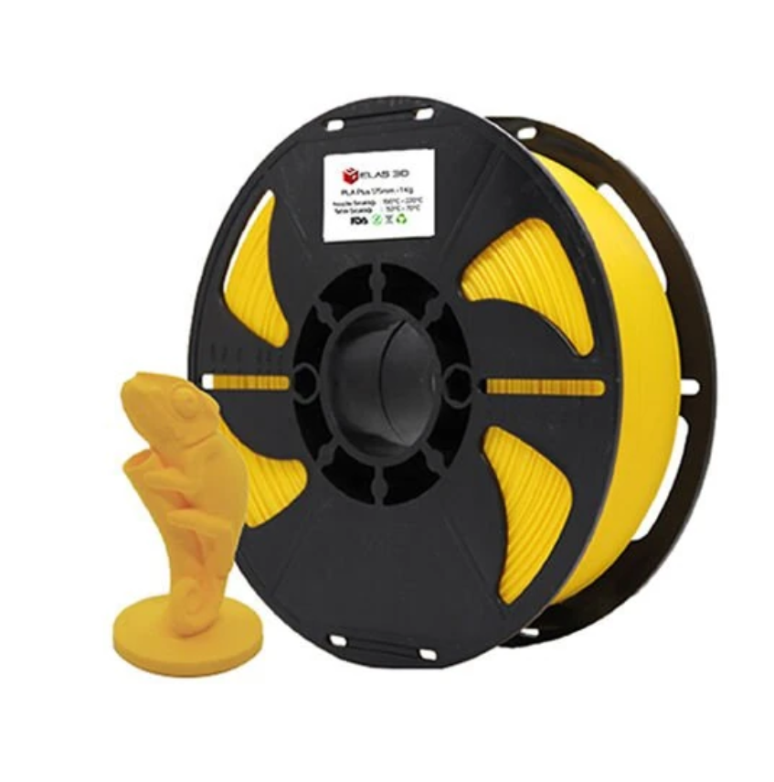 Elas 1.75mm Sarı PLA Plus Filament