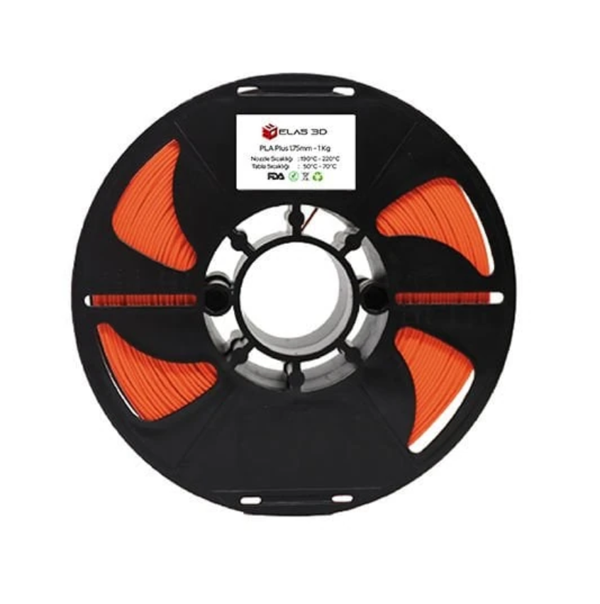 Elas 1.75mm Turuncu PLA Plus Filament