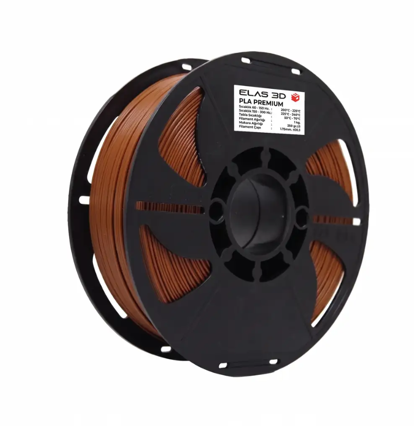 ELAS 1.75mm Kahverengi PLA Premium Filament